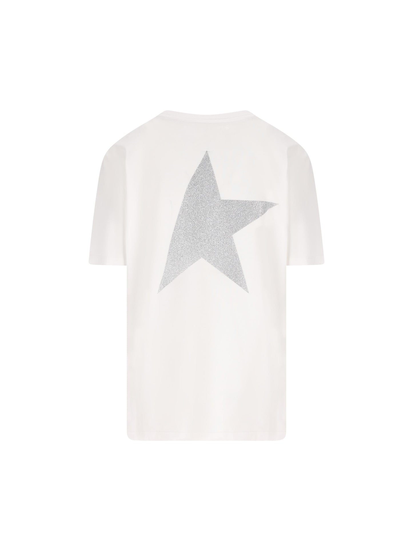 T-Shirt in cotone. GWP01220 P00088080185 GOLDEN GOOSE 