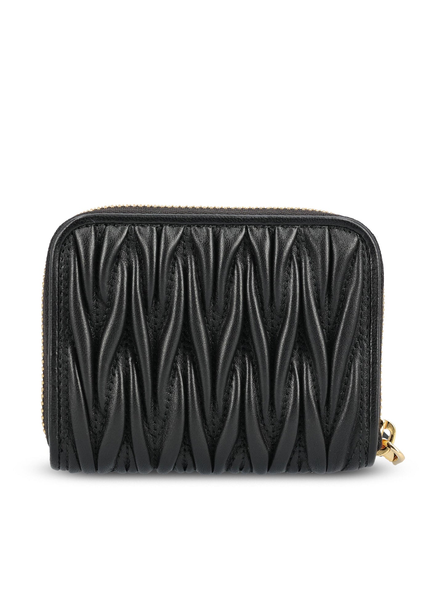 Portamonete realizzato in pelle di agnello. 5MM268 AFPPF0002 MIU MIU 