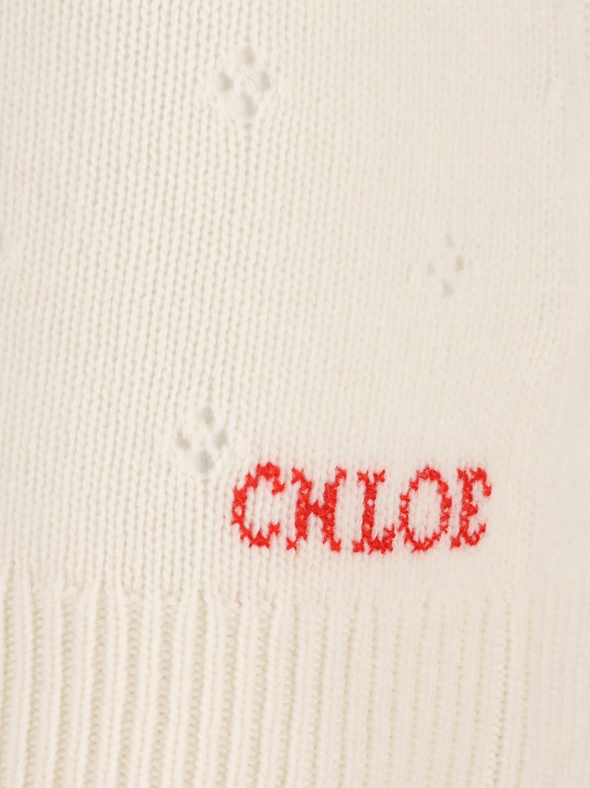 Minigonna realizzata in lana e cashmere. CH25WMJ06590 107 CHLOE' 