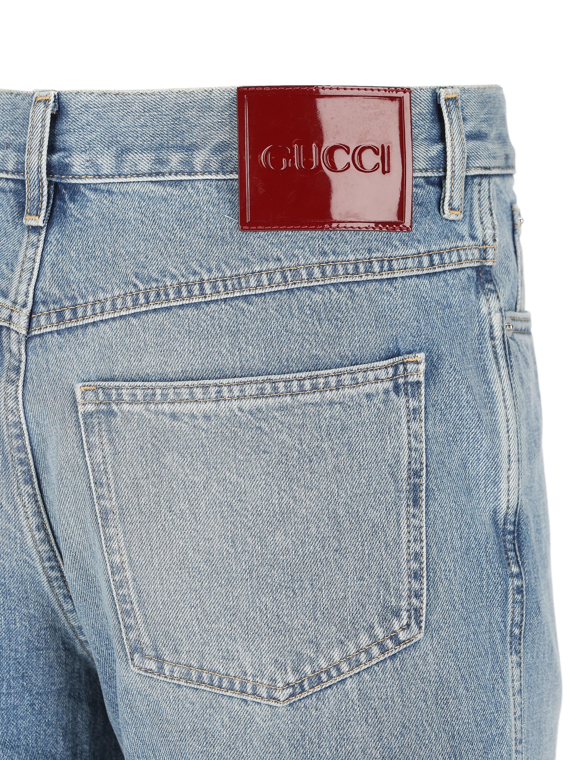 Jeans realizzati in cotone. 844629 XDDD24009 GUCCI 
