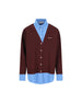 Camicia realizzata in lana vergine e cotone. MK1962 17HJF041F MIU MIU 
