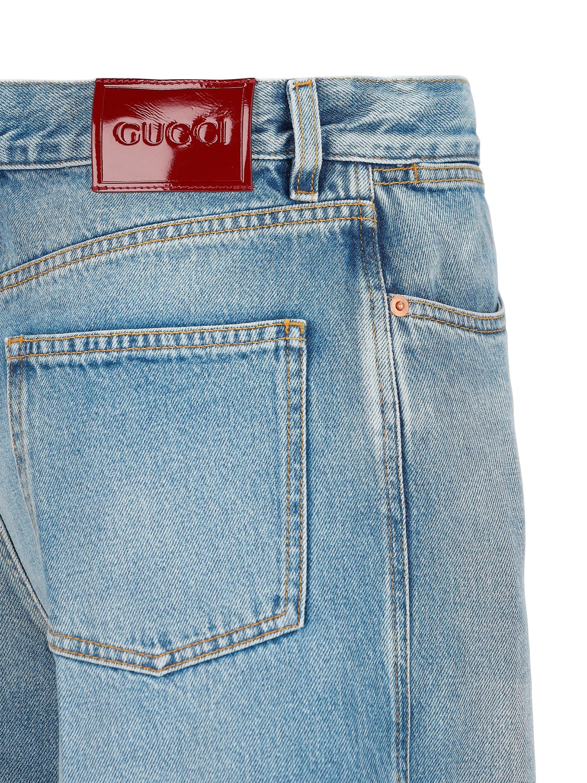 Jeans realizzati in cotone. 816971 XDC7S4009 GUCCI 