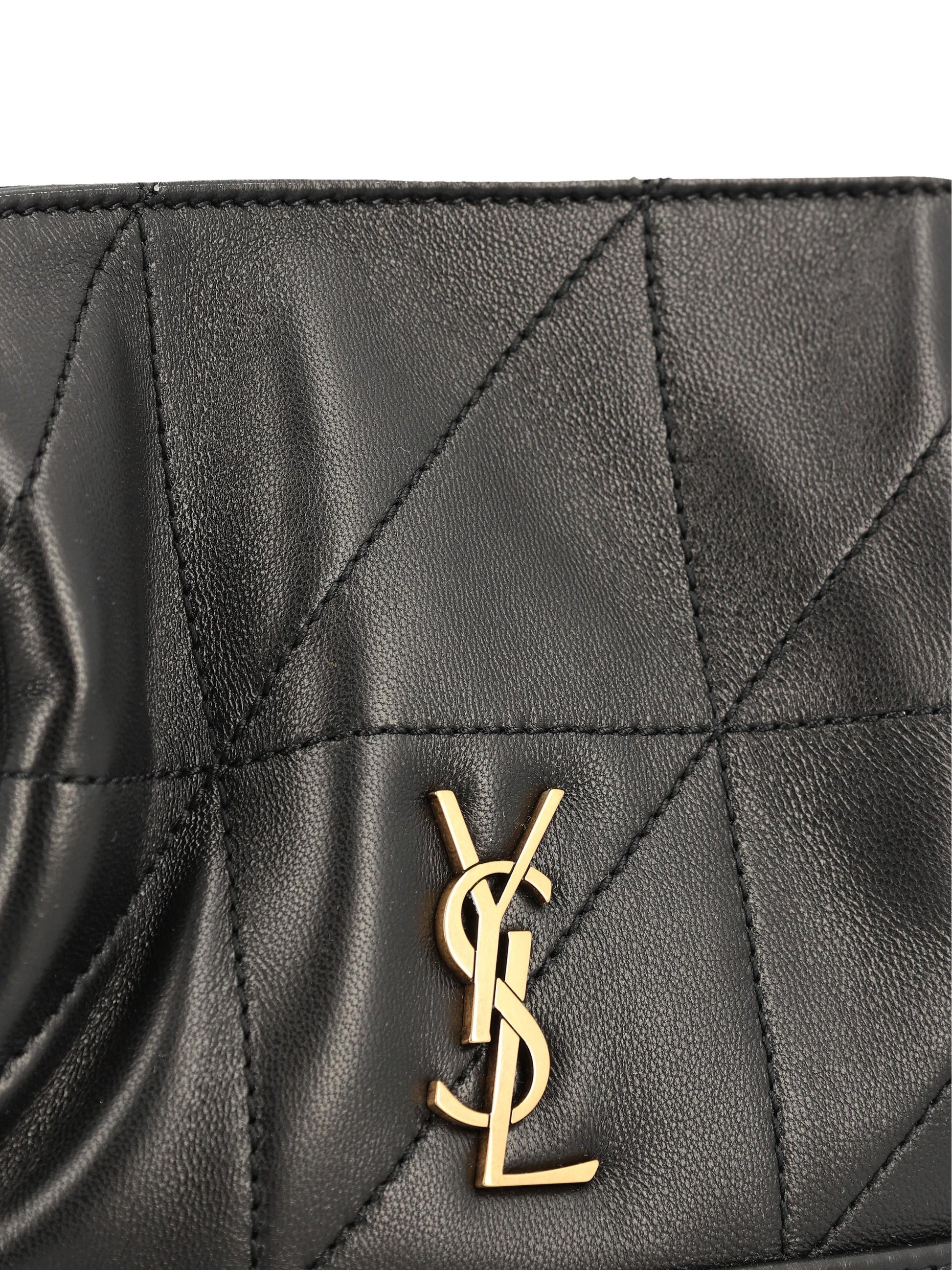 Borsa realizzata in pelle di agnello. 859174 AAB321000 SAINT LAURENT 