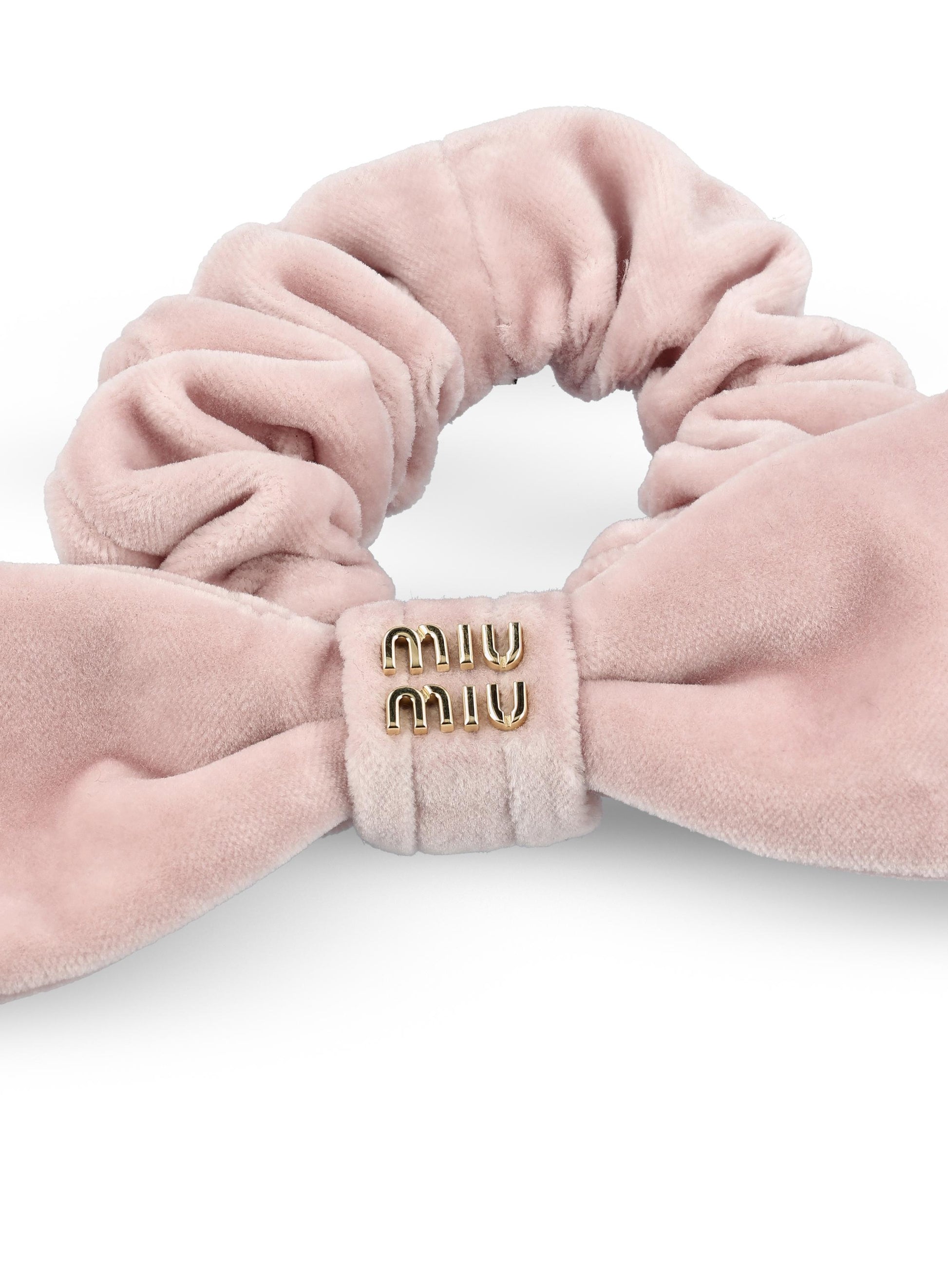 Elastico per capelli realizzato in cotone. 5IF181 068F0E18 MIU MIU 