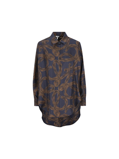 Camicia in leggero twill di seta S616Y05X74 4042 LOEWE - PAULA'S IBIZA 