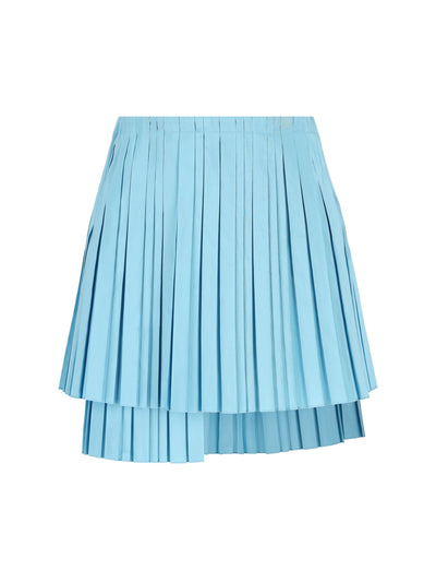 Minigonna realizzata in poliestere. FQ7728 A3MWF19EI FENDI 