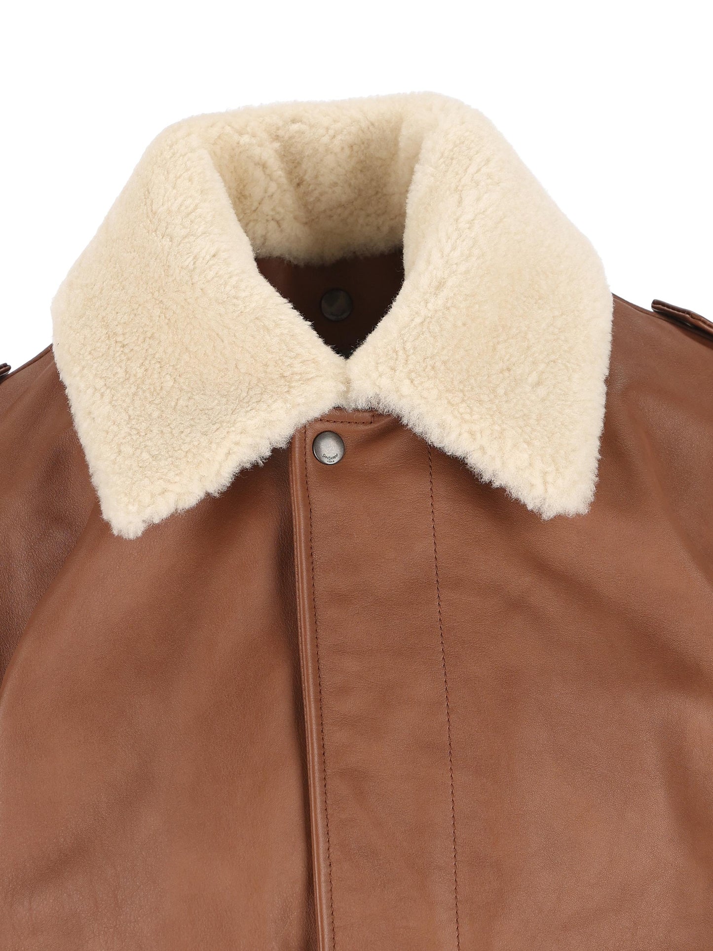 Bomber realizzato in pelle di vitello. 843525 YCTE22146 SAINT LAURENT 