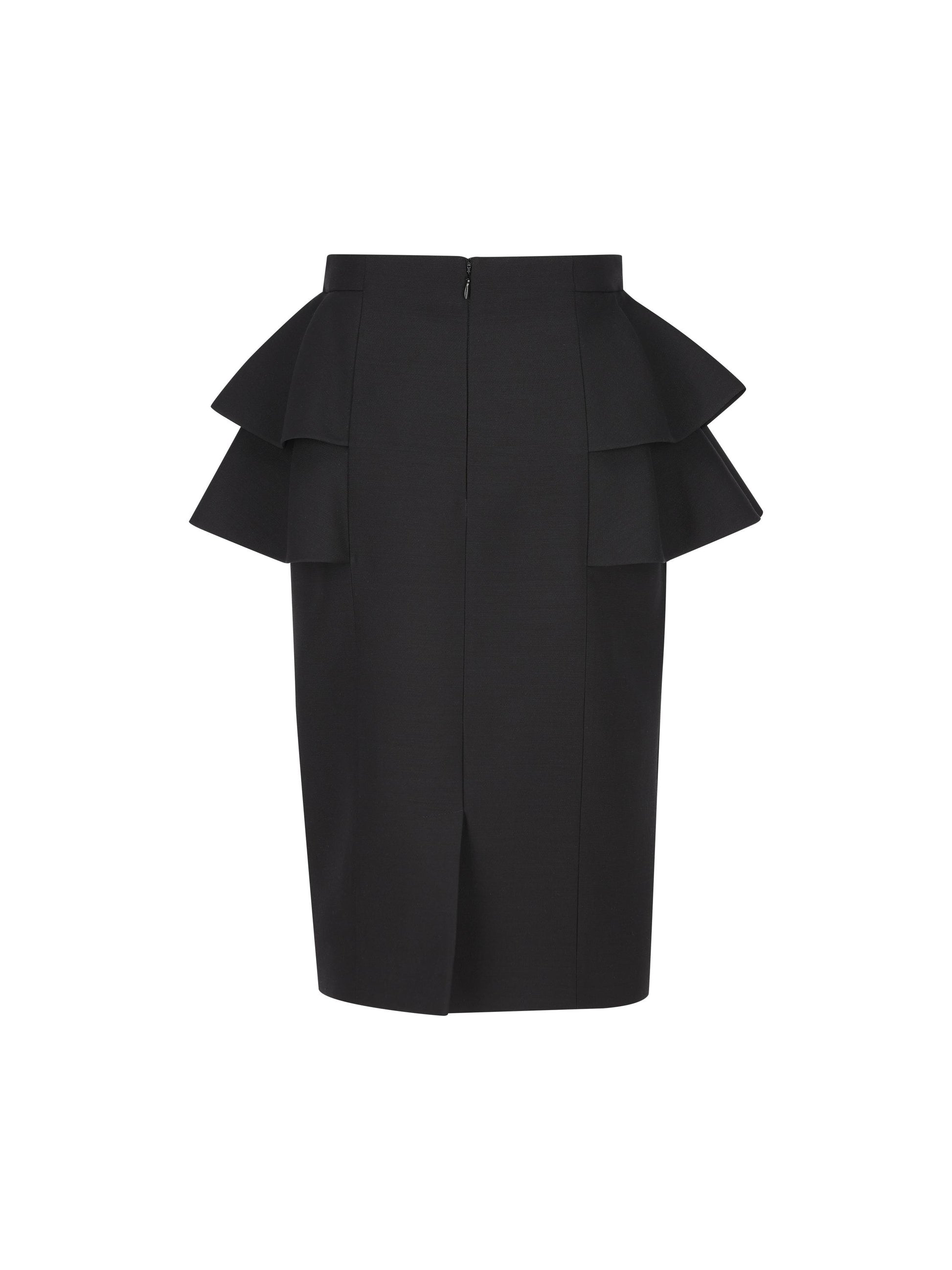 Gonna in lana vergine. 7B3RADJ51CF 0NO VALENTINO GARAVANI 