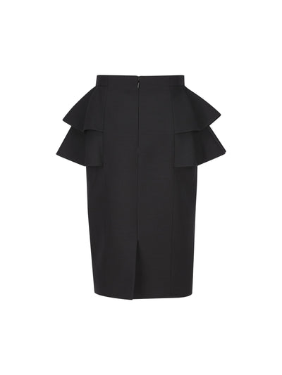 Gonna in lana vergine. 7B3RADJ51CF 0NO VALENTINO GARAVANI 