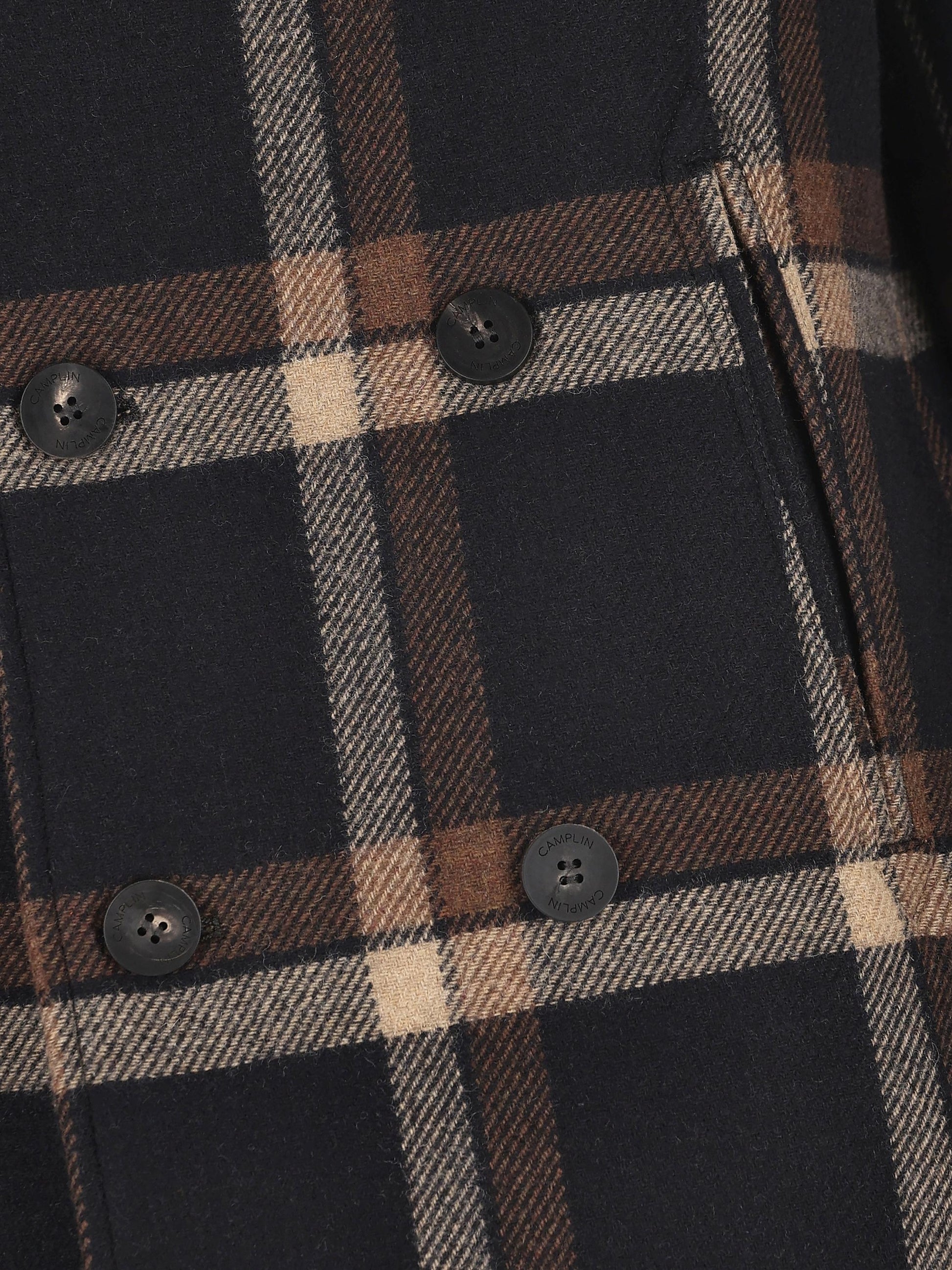 Cappotto realizzato in lana. 38320038 QCM CAMPLIN 