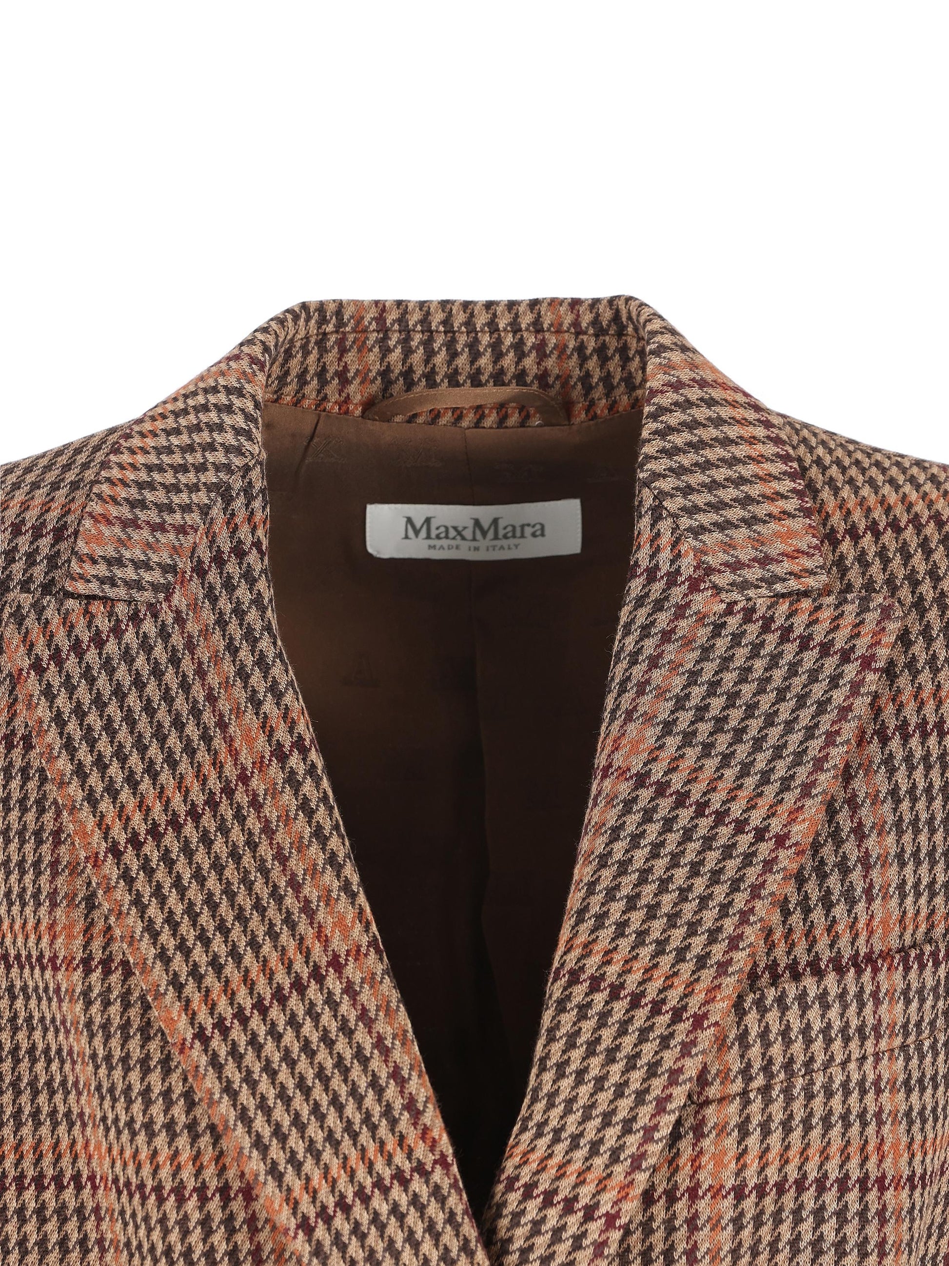 Blazer realizzato in lana vergine e cotone. 2521916052600 001 MAX MARA 