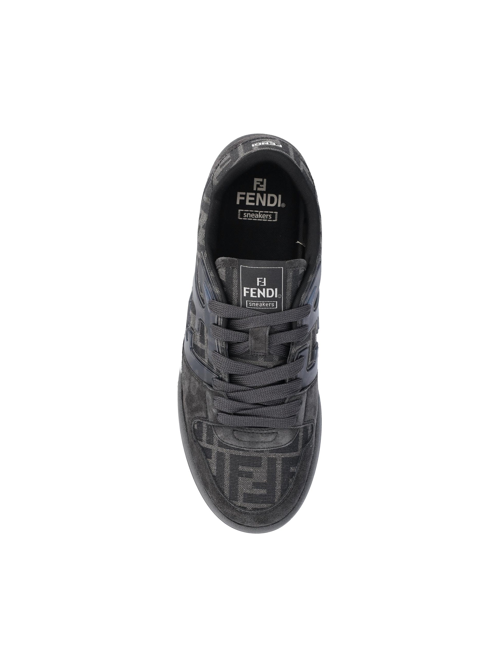 Sneakers realizzate in jacquard. 7E1688 AQ6IF1R71 FENDI 