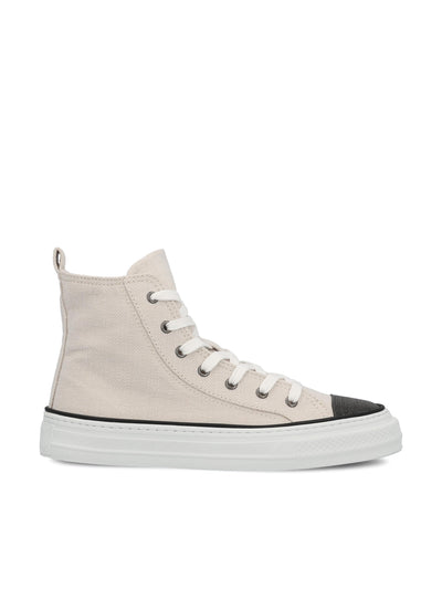 Sneakers realizzate in cotone e lino. MZ58G2618 C209 BRUNELLO CUCINELLI 