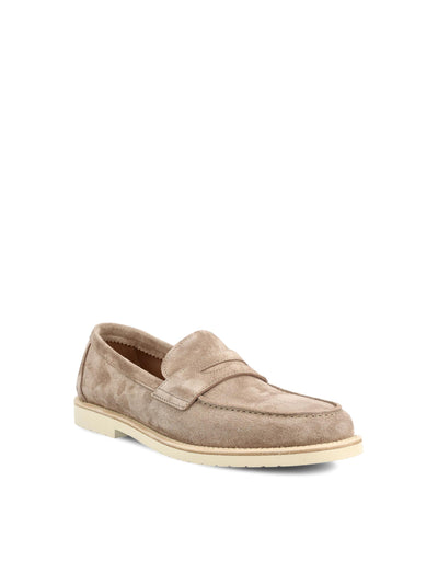 Penny loafer realizzati in pelle. MZUPAIX653 C4298 BRUNELLO CUCINELLI 