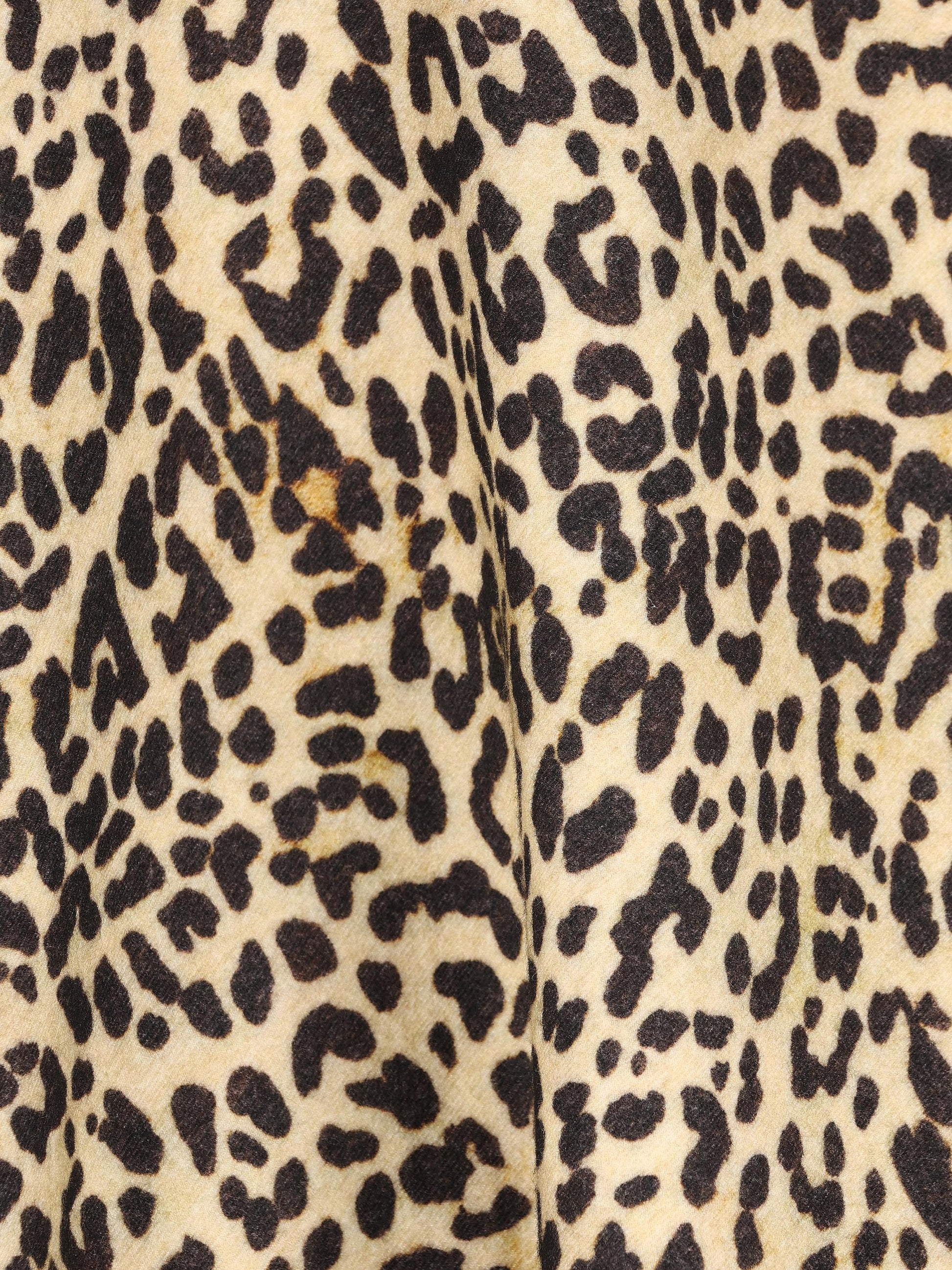 Cappa in Panno Stampa Animalier con Bottoni Gioiello 7B3CG4Q09G7 AN2 VALENTINO GARAVANI 