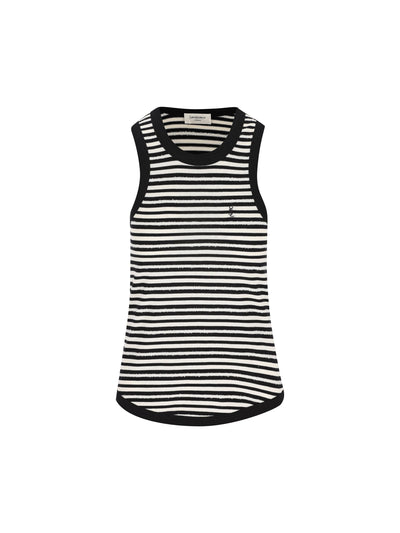 Canotta realizzata in cotone. 743660 Y37KT1095 SAINT LAURENT 