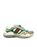 Sneakers realizzate in pelle scamosciata e tessuto. 853709 AAGGM9251 GUCCI 