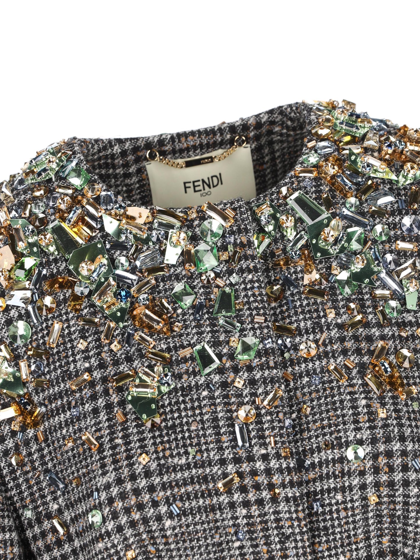 Blouson realizzato in lana vergine. FJ7647 AYNCF1T6F FENDI 