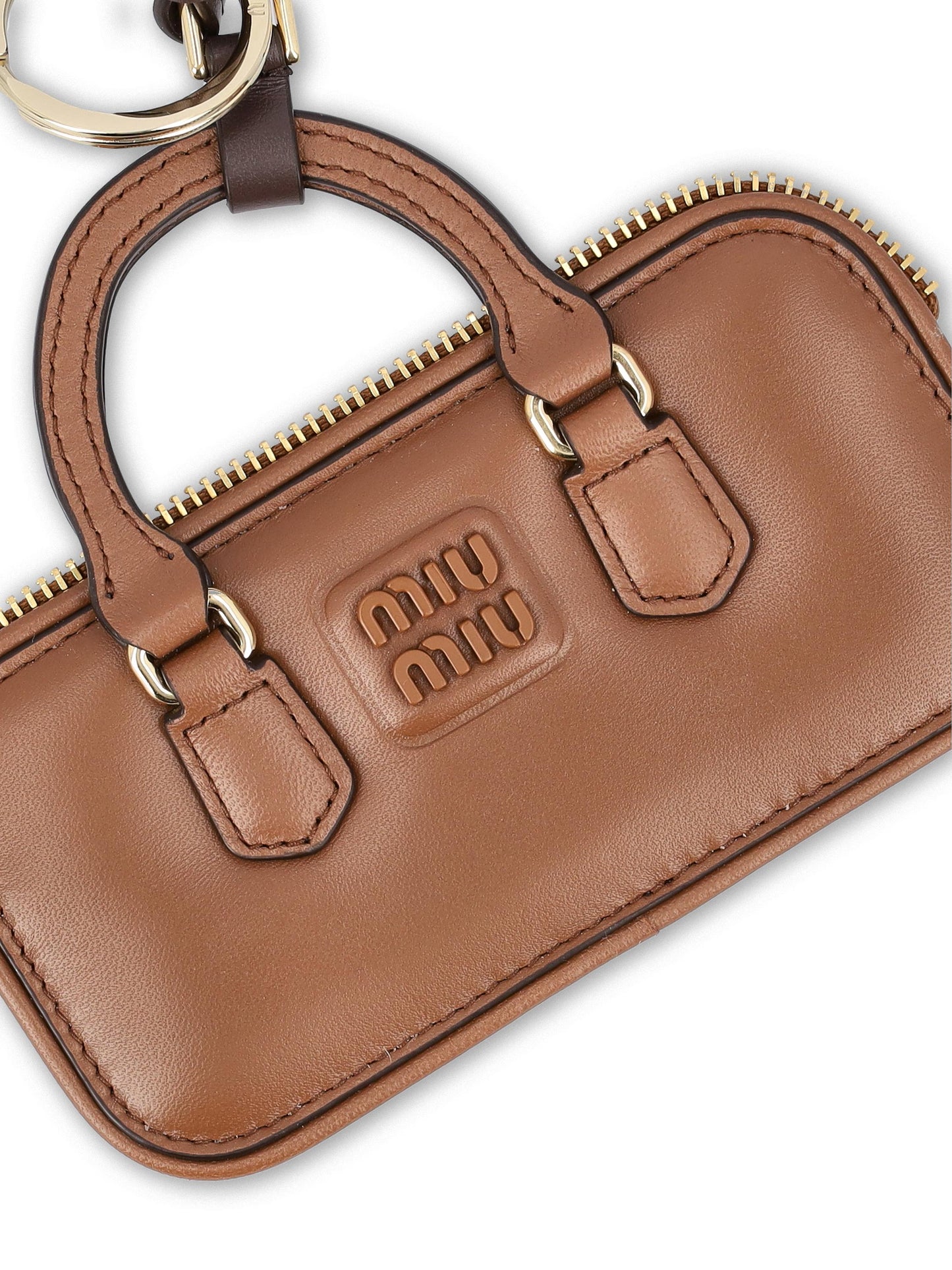 Portachiavi in pelle di agnello. 5TL356 2CWAF0046 MIU MIU 