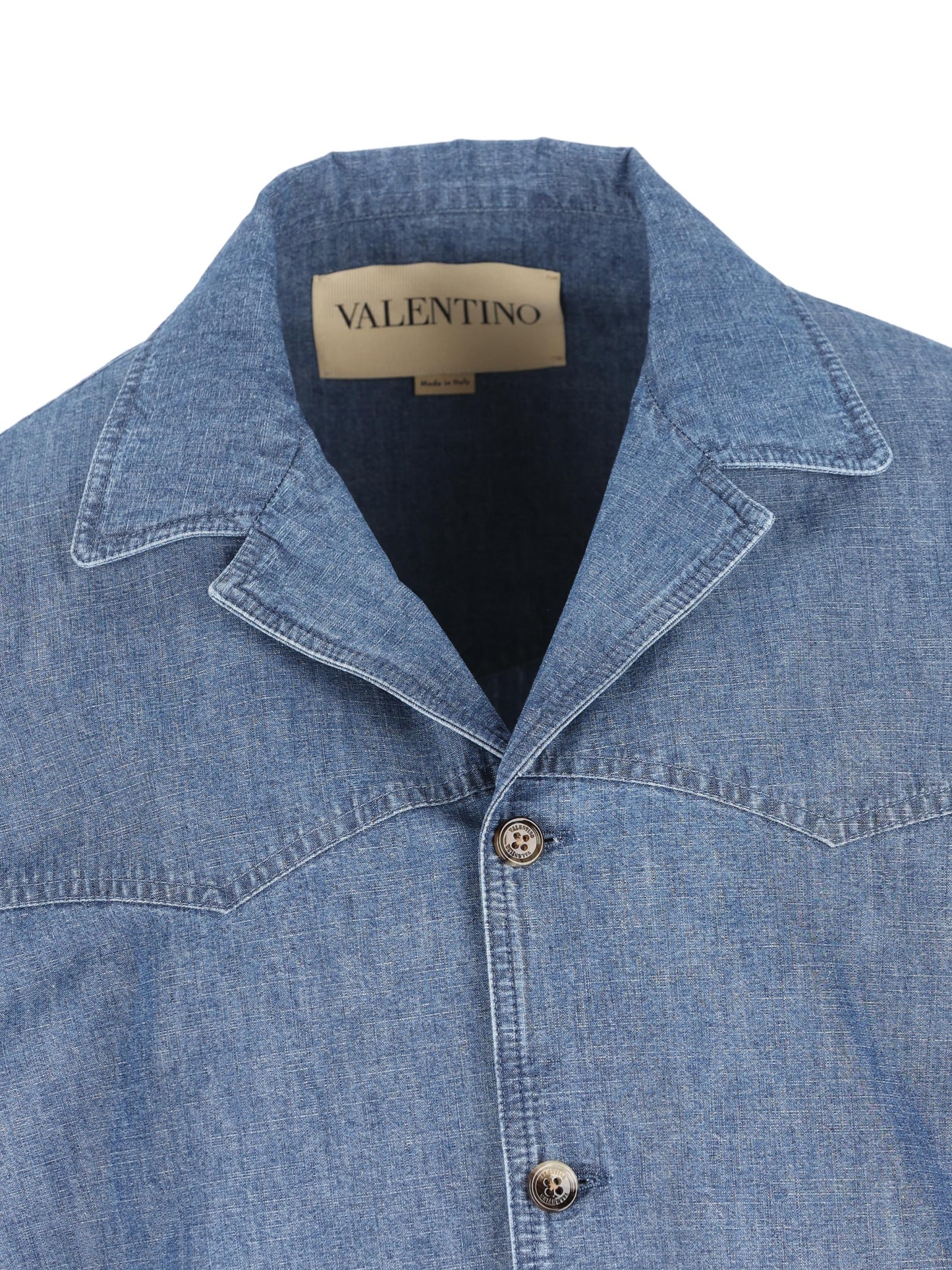 Camicia realizzata in cotone. 8V3DBF20AL4 558 VALENTINO GARAVANI 