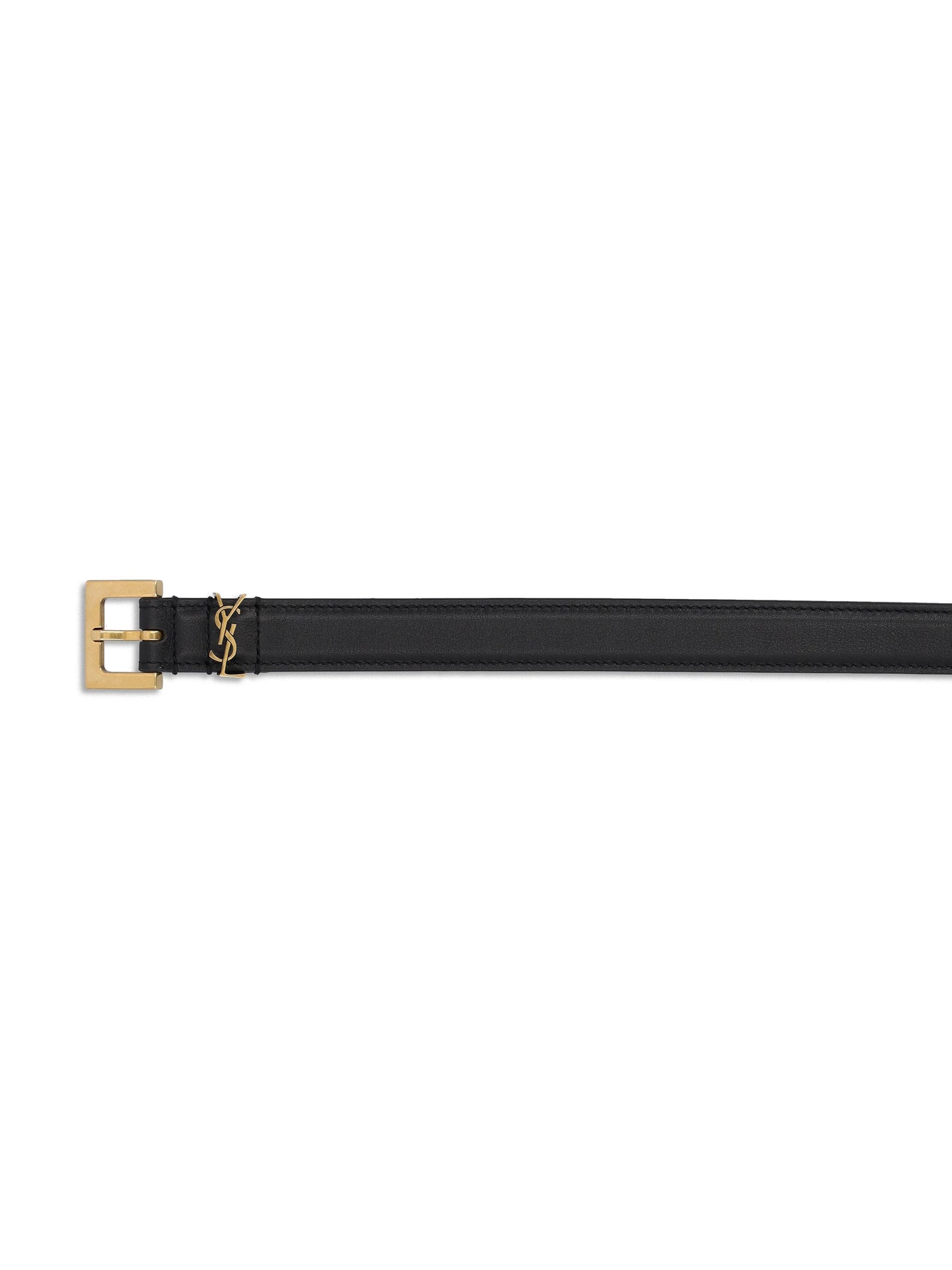 Cintura Sottile Cassandre in Pelle Box 554465 BOO0W1000 SAINT LAURENT 