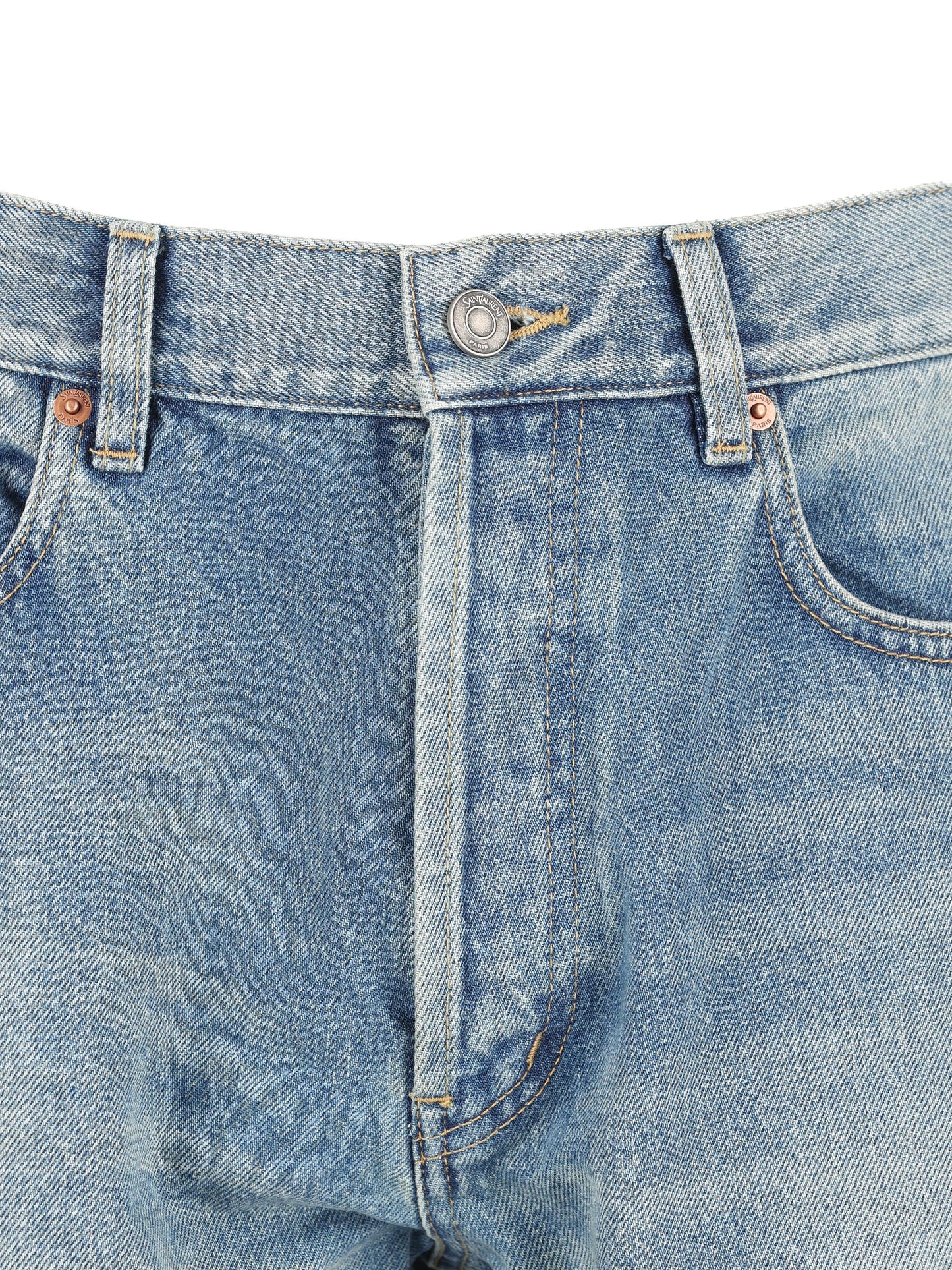 Jeans realizzati in cotone. 816412 Y11CA4937 SAINT LAURENT 