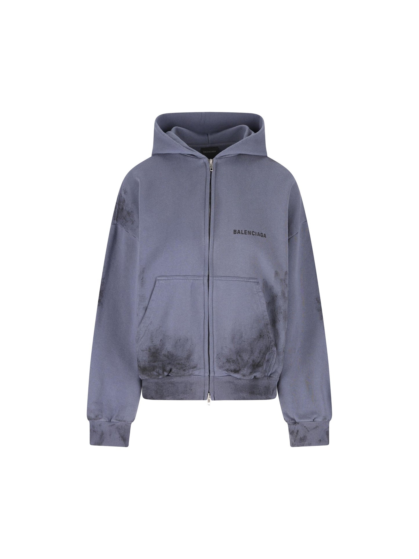 Hoodie Con Zip Balenciaga Back Regular Fit 803264 TTVG13364 BALENCIAGA 