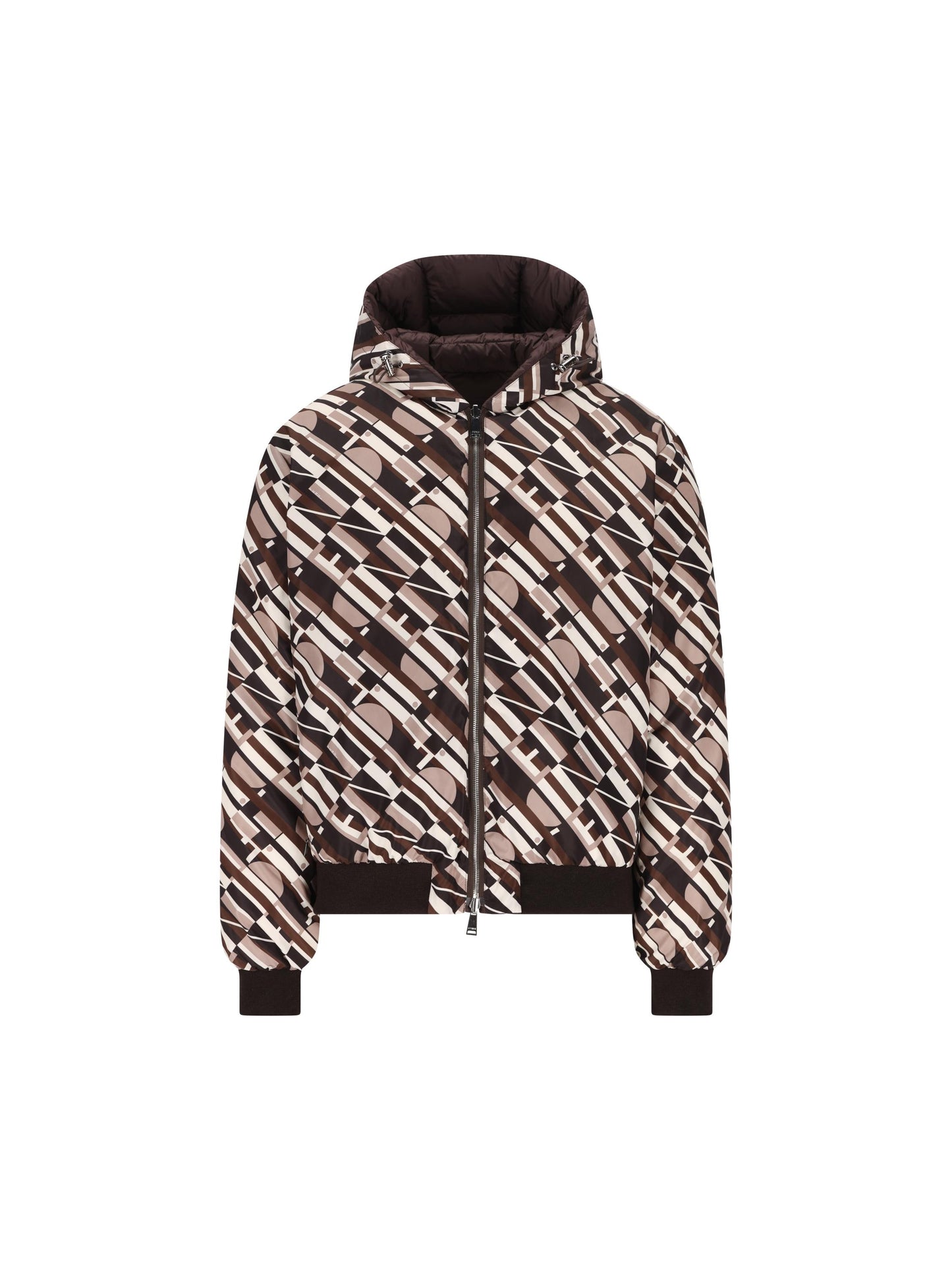 Piumino reversibile realizzato in poliestere. FAA969 AVIFF0DHP FENDI 