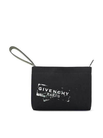 Pouch realizzata in cotone. BK60FVK21H 001 GIVENCHY 
