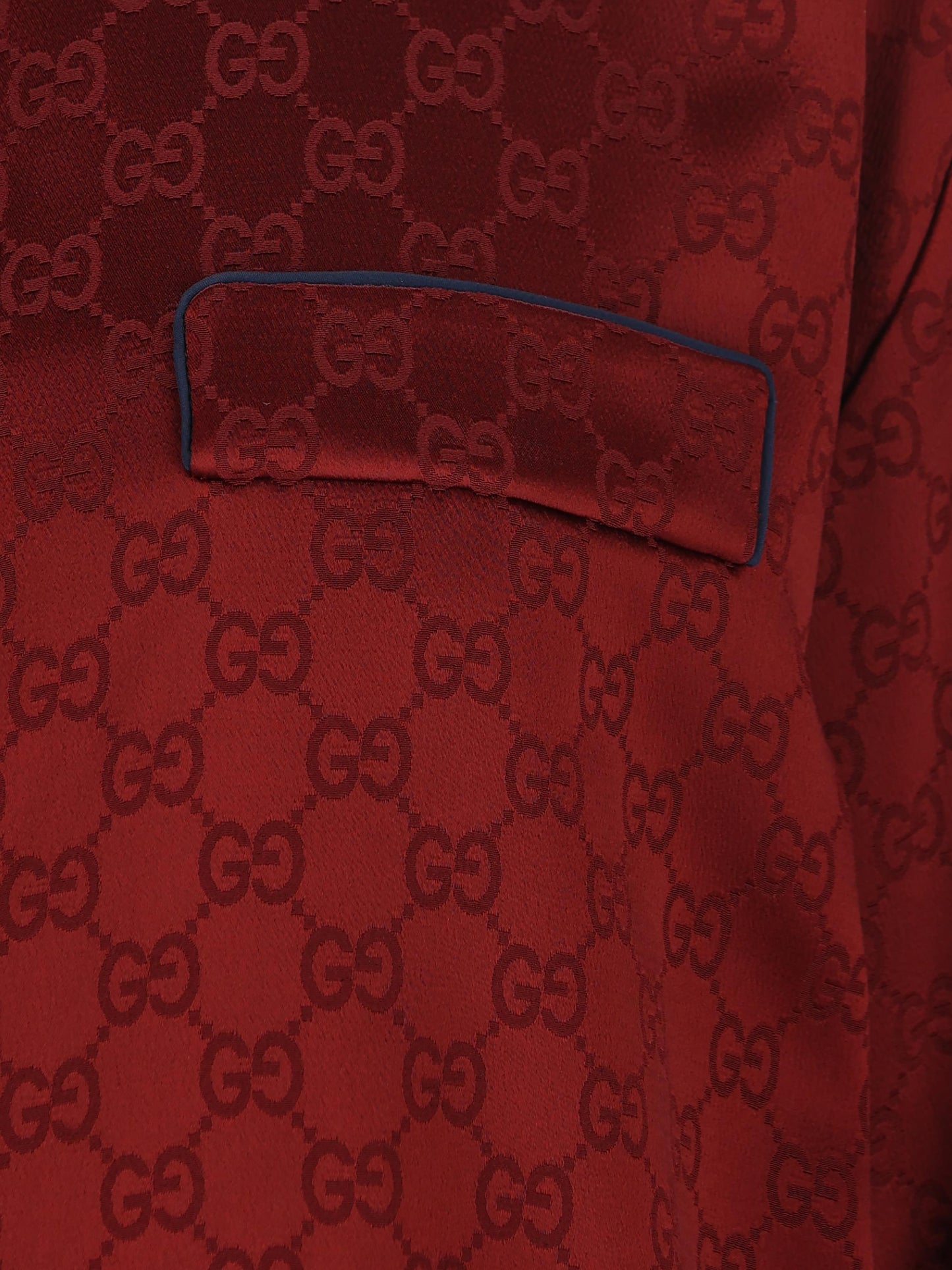 Camicia in viscosa jacquard GG 836292 Z7ADF6318 GUCCI 