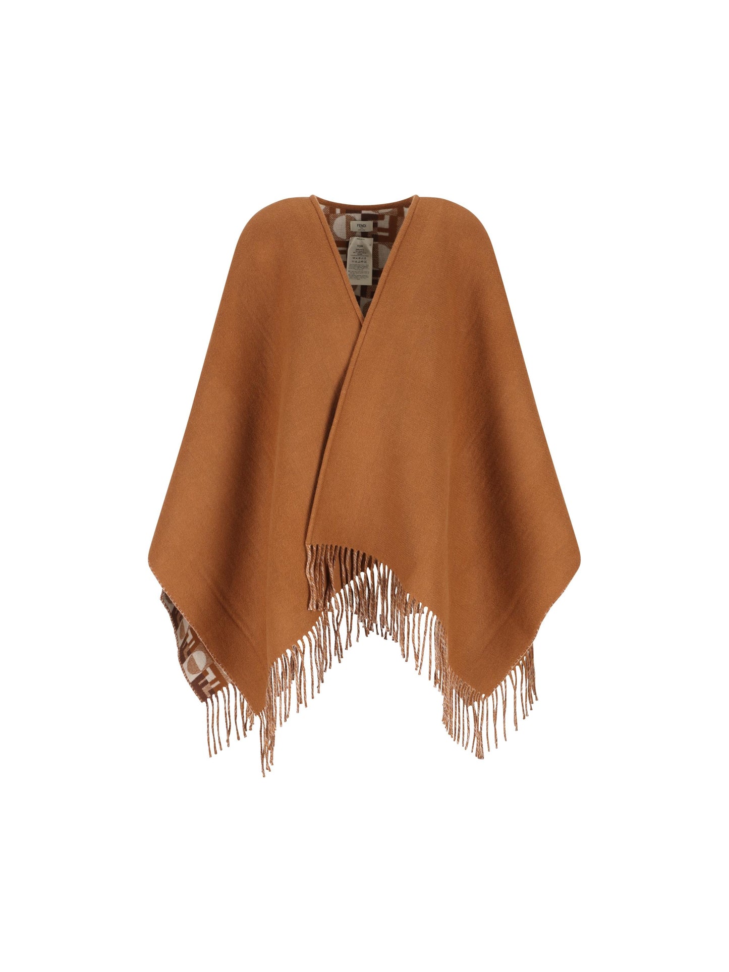 Mantella realizzata in lana e cashmere. FXX808 AYKTF0X2L FENDI 