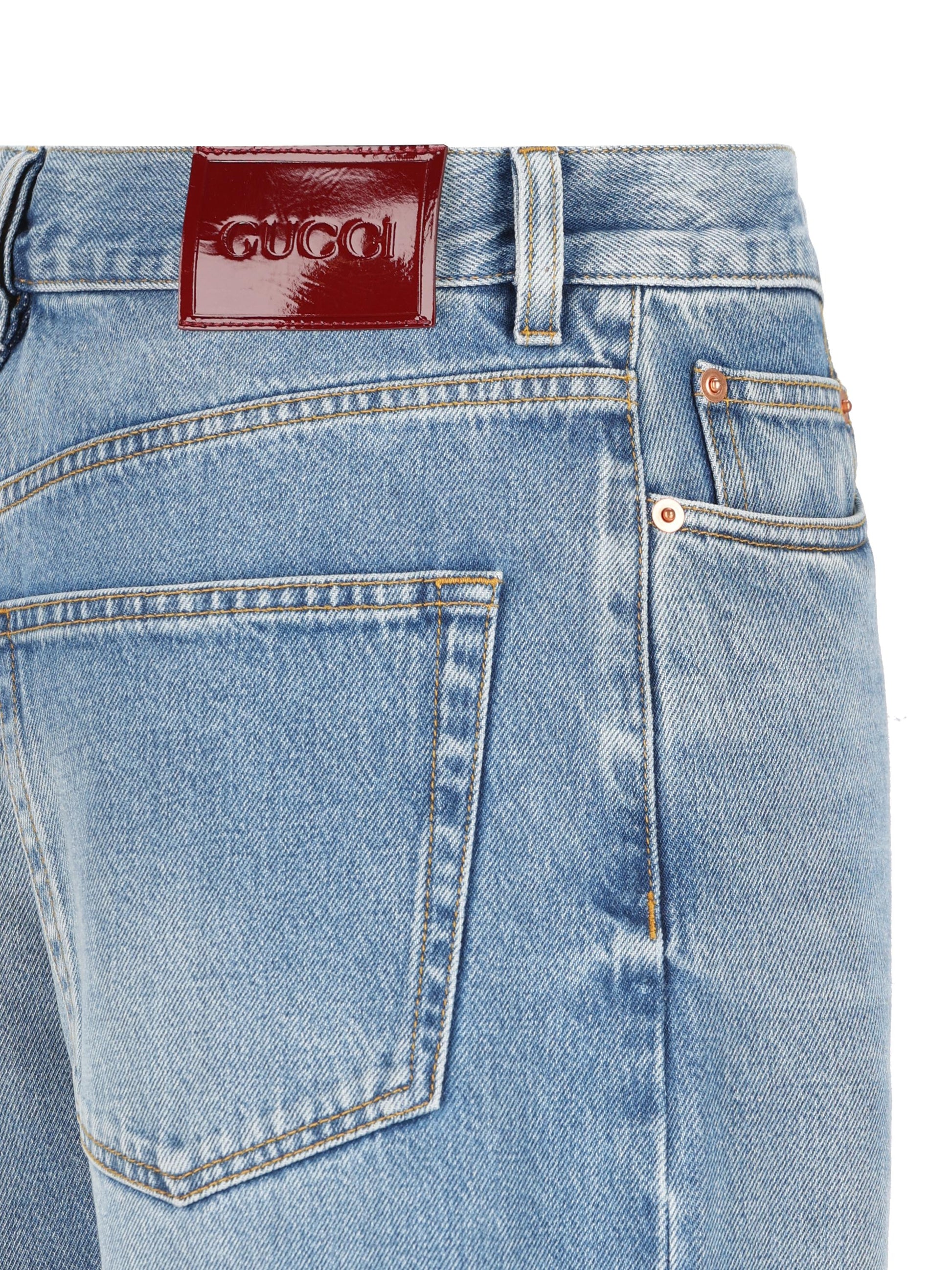 Jeans realizzato in denim di cotone. 786815 XDC7Q4009 GUCCI 