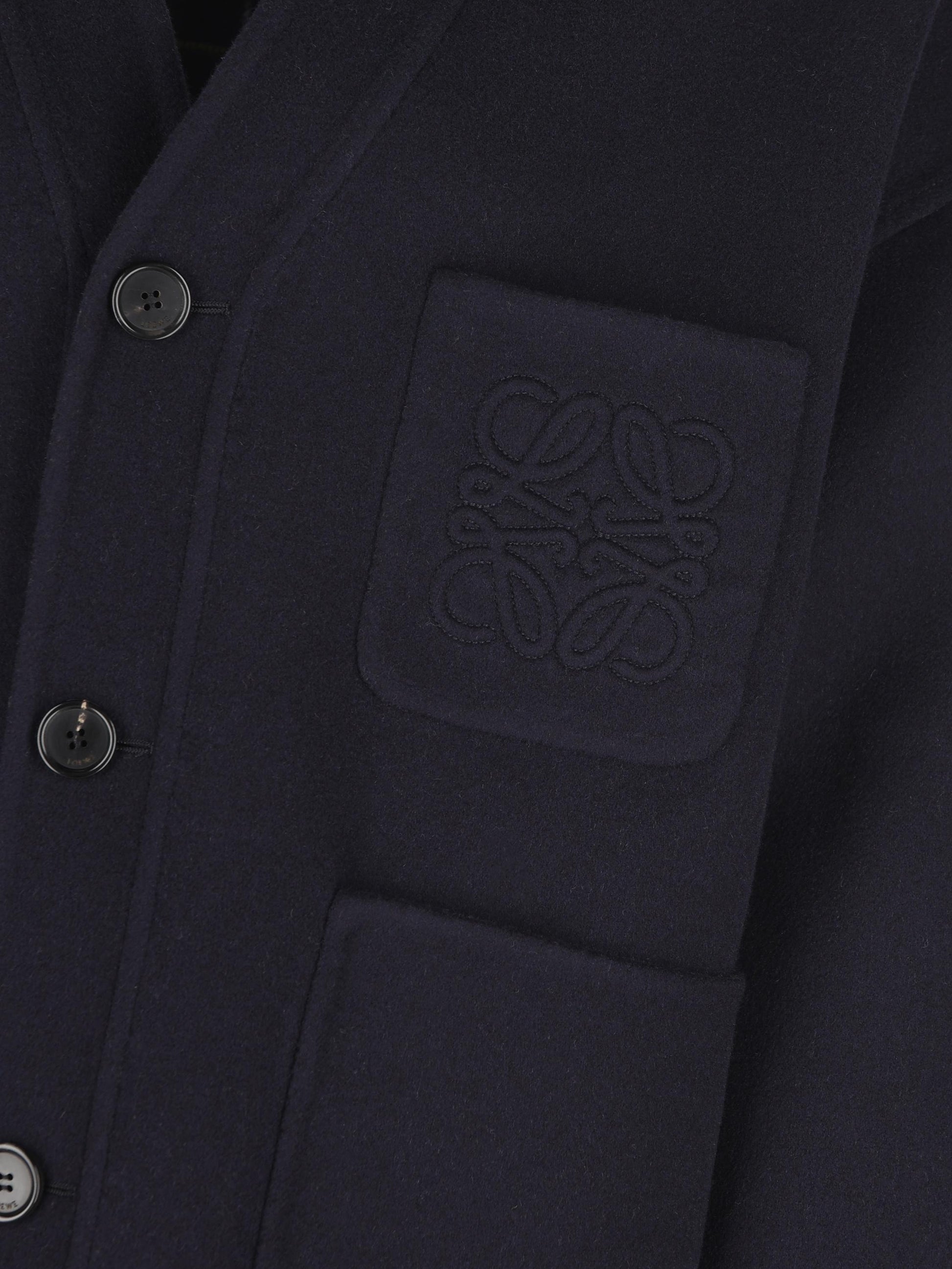 Cardigan realizzato in lana e cashmere. H526Y07W34 4936 LOEWE 