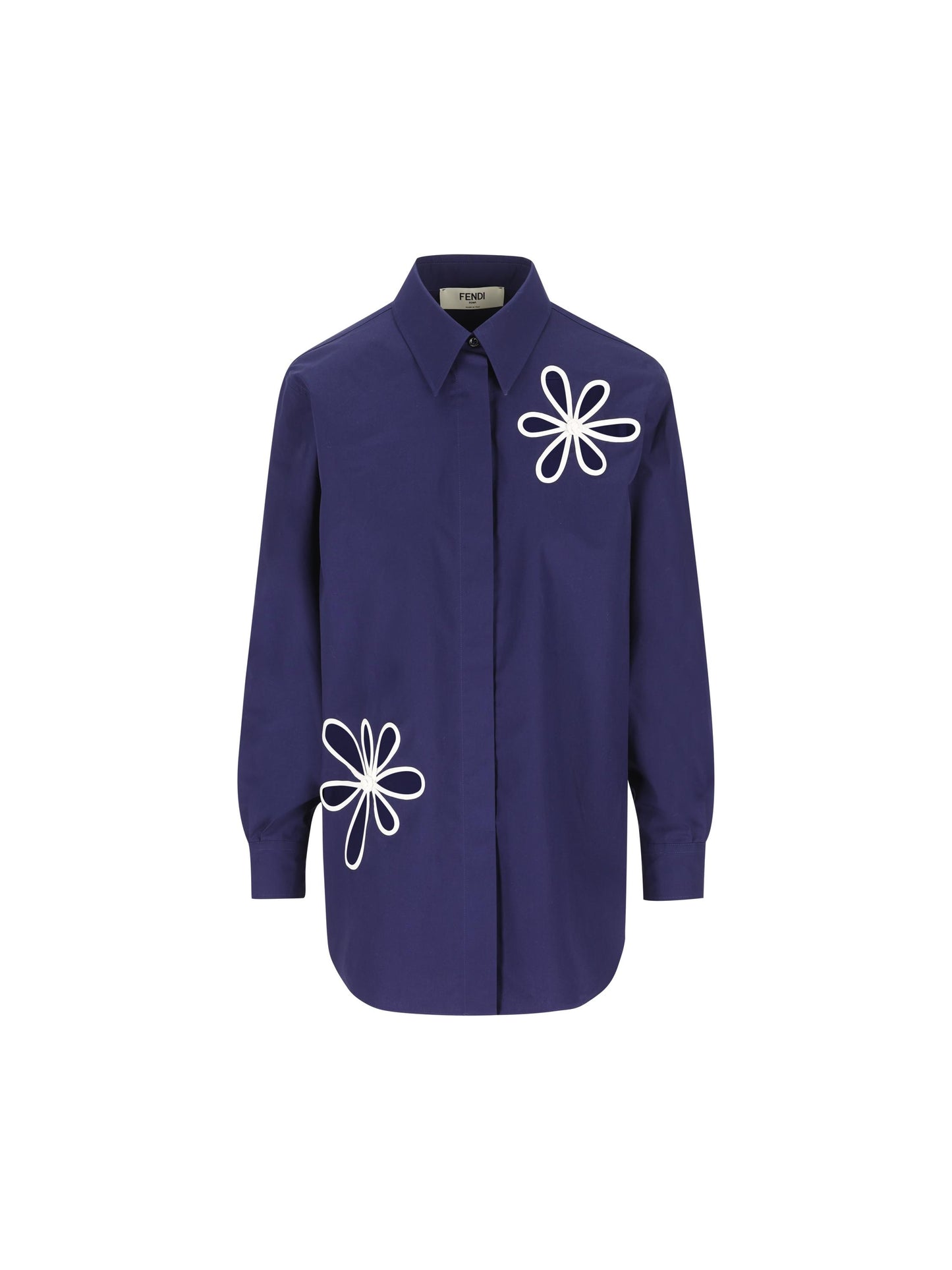 Camicia realizzata in cotone. FS8355 AW7VF1W0A FENDI 