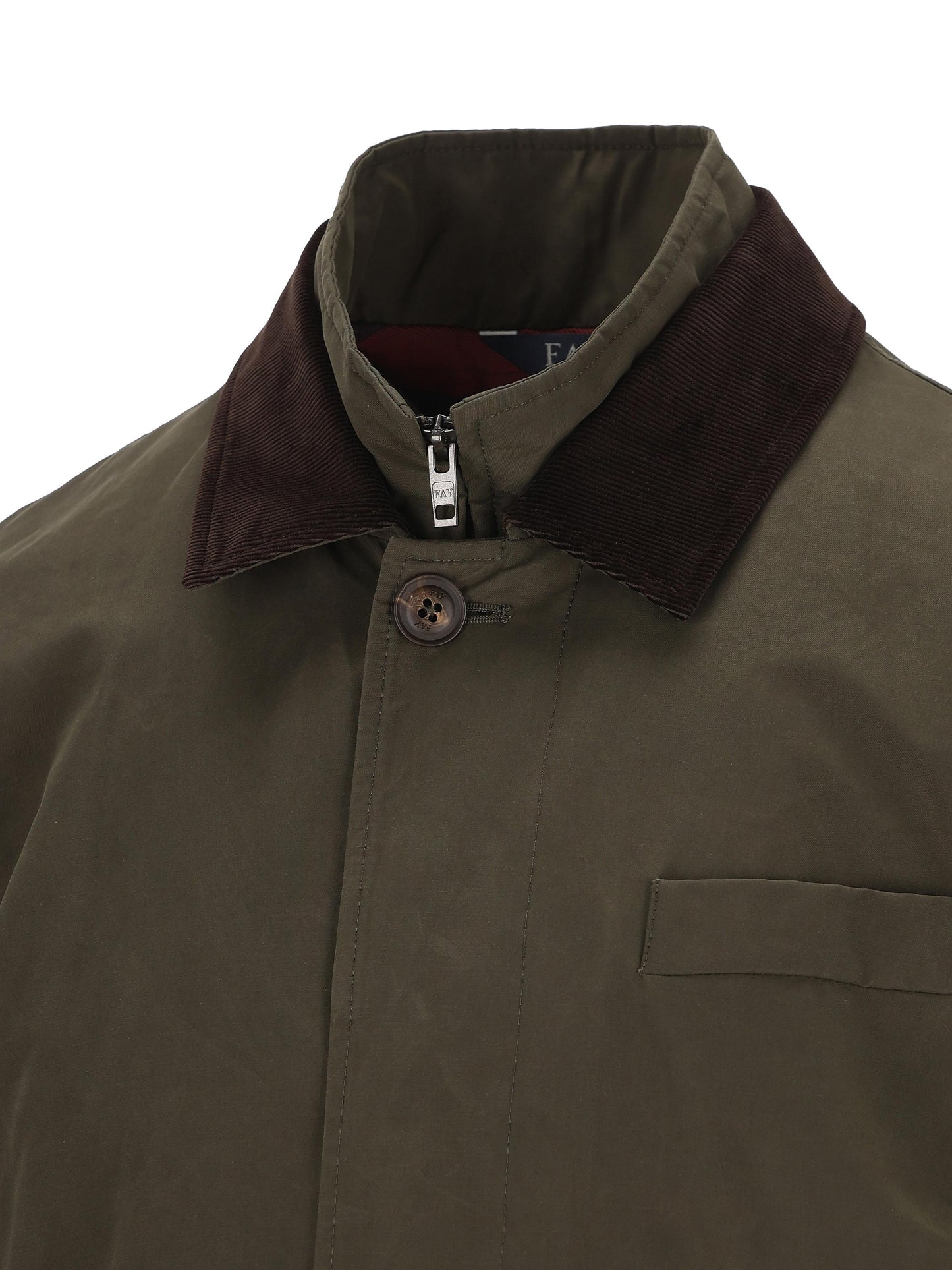 Cappotto realizzato in cotone. NAM13510100XLZ V805 FAY 