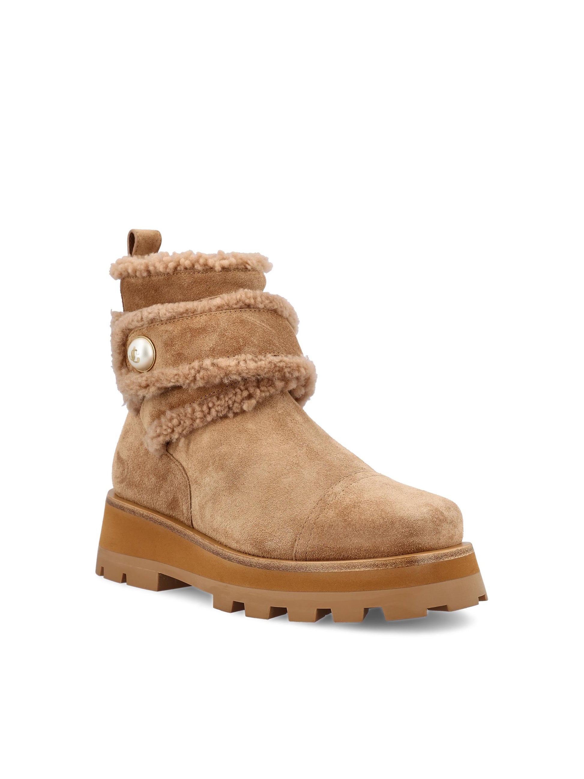 Stivaletto Meena Flat in pelle scamosciata MEENA FLAT VQQ JIMMY CHOO 