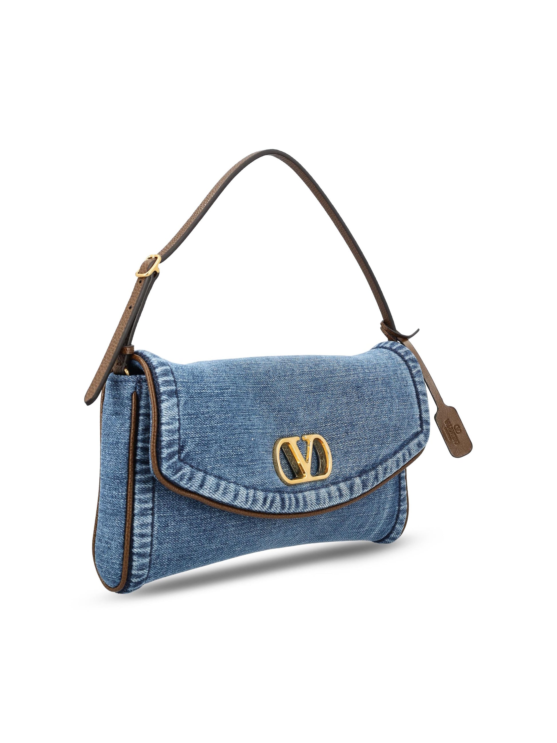 Borsa realizzata in denim. 8W0B0T31AXQ CXJ VALENTINO GARAVANI 