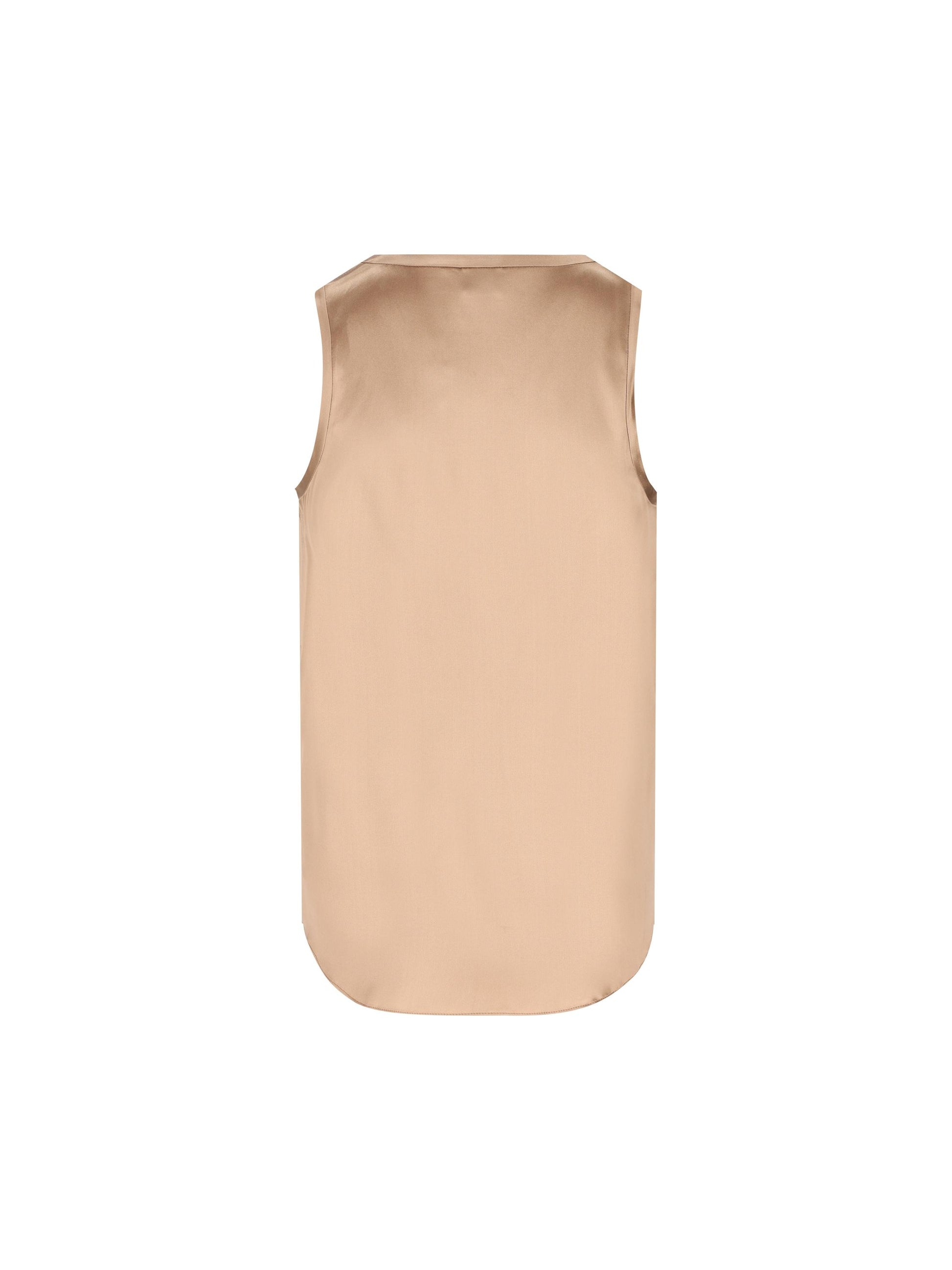 Top reversibile in raso di seta stretch M0C59E0600 C9237 BRUNELLO CUCINELLI 