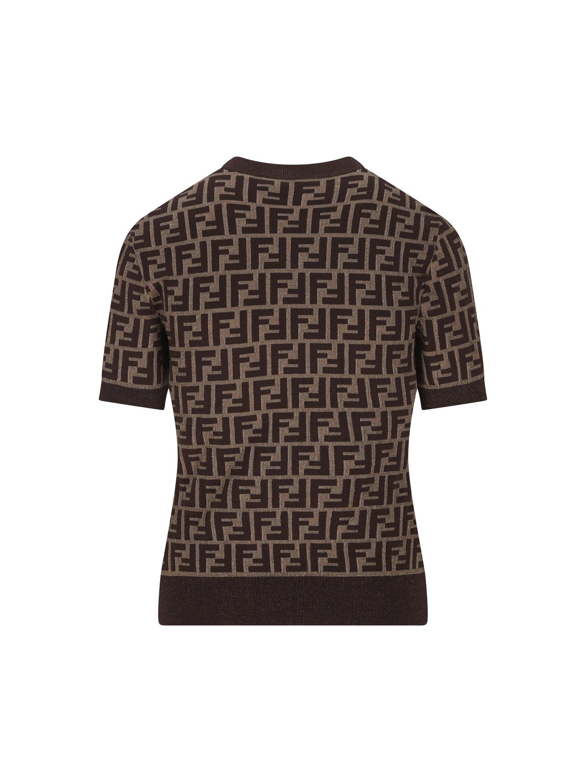 Maglia realizzata in cotone e poliammide. FZXC72 ASJTF0GGE FENDI 