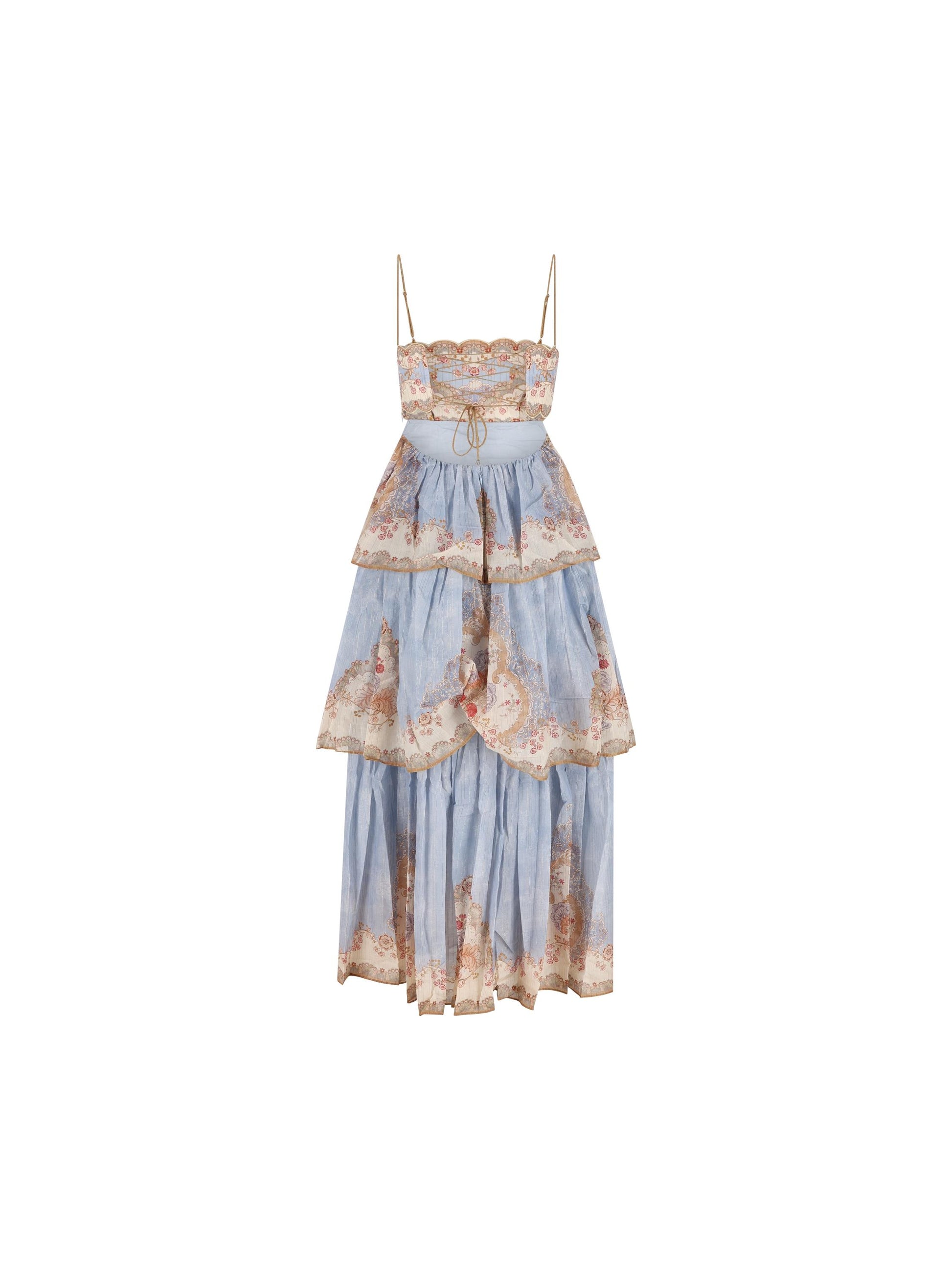 Abito realizzato in cotone misto seta. 5353DRS263 WPFD ZIMMERMANN 