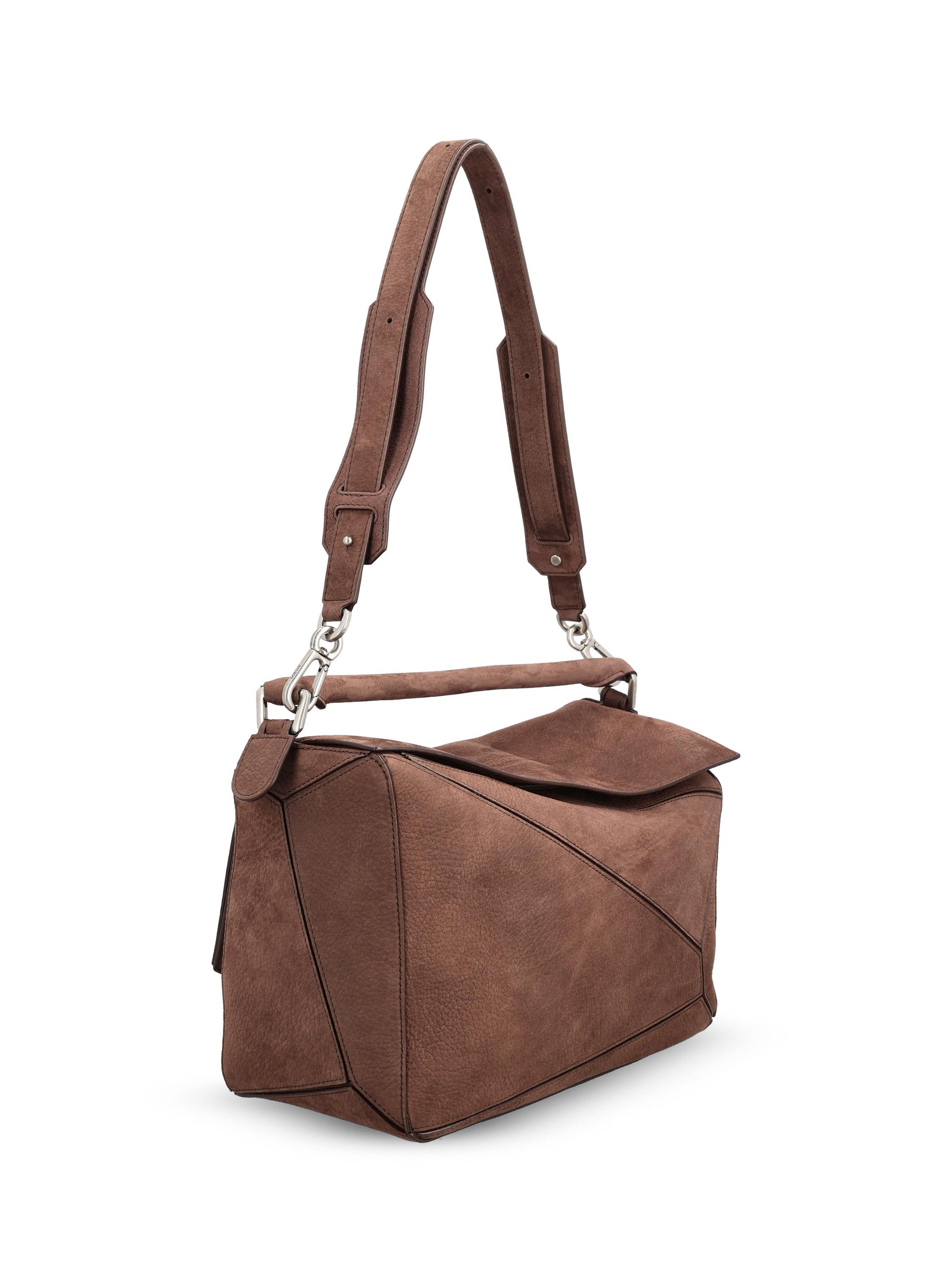 Borsa realizzata in nabuk B510PNLX05 18 LOEWE 