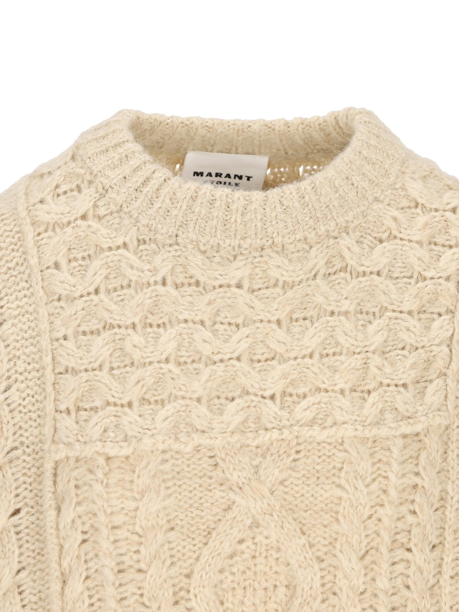 Maglia realizzata in misto acrilico e poliammide. 25APU0702FA-C3L10E 90BE ISABEL MARANT ETOILE 