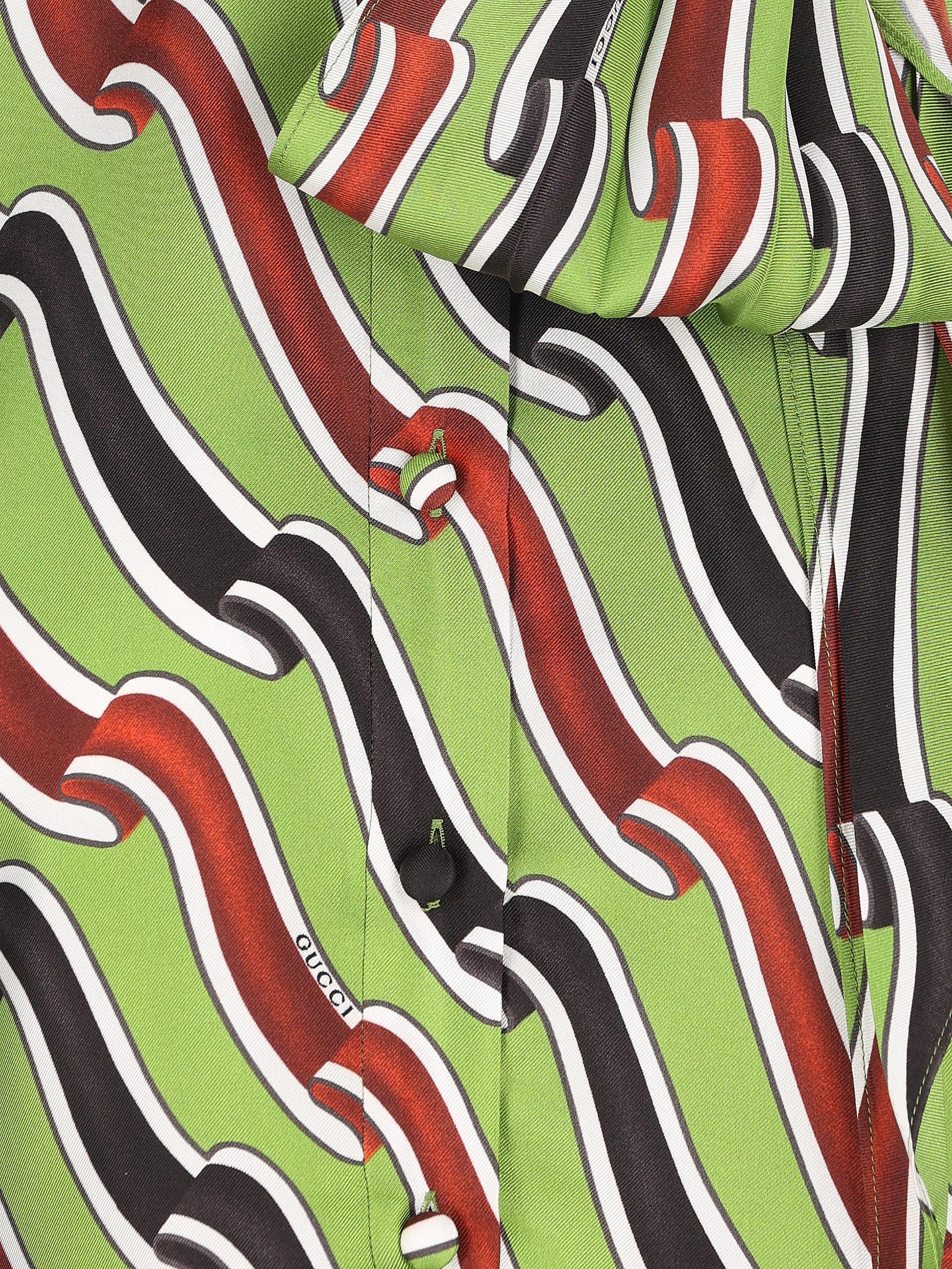 Abito realizzato in seta. 859460 ZAUOR3010 GUCCI 