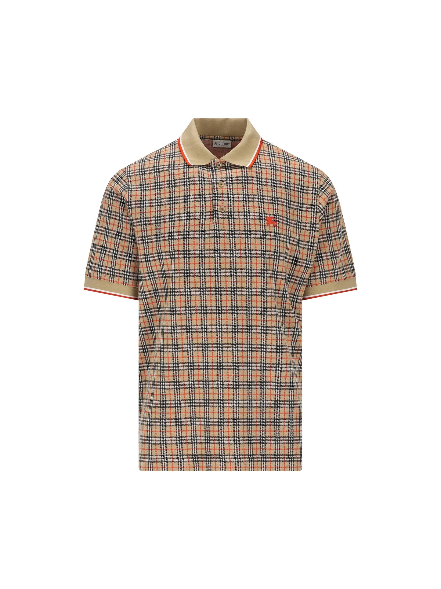 Polo realizzata in viscosa e cotone. 8119561 B9368 BURBERRY 