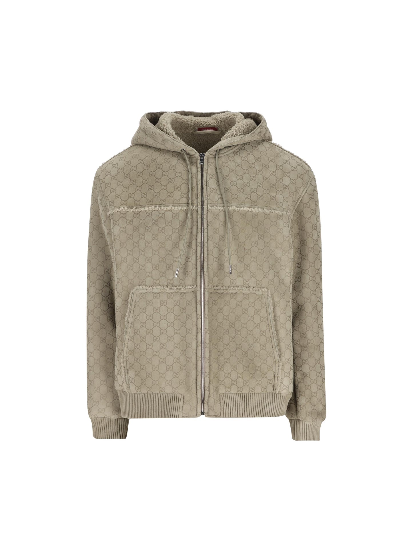 Felpa realizzata in pelliccia di agnello. 853271 XSAID2139 GUCCI 