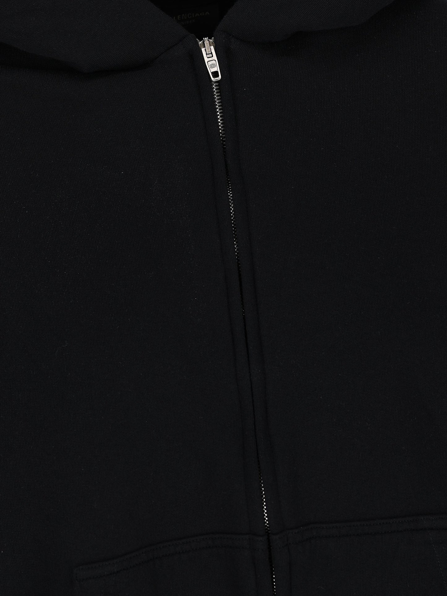 Hoodie Con Zip Flipped Uni Regular Fit 803264 TSVU71750 BALENCIAGA 