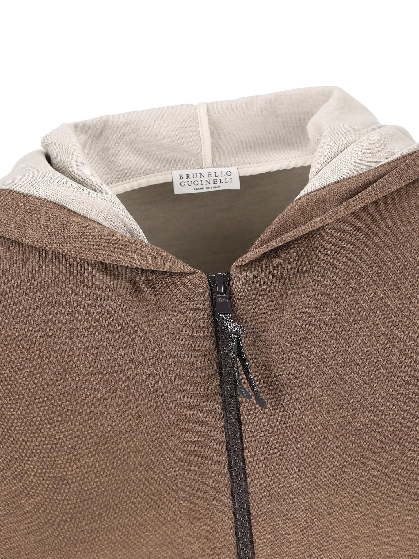 Felpa in cotone e seta. MD828SB806 C9122 BRUNELLO CUCINELLI 