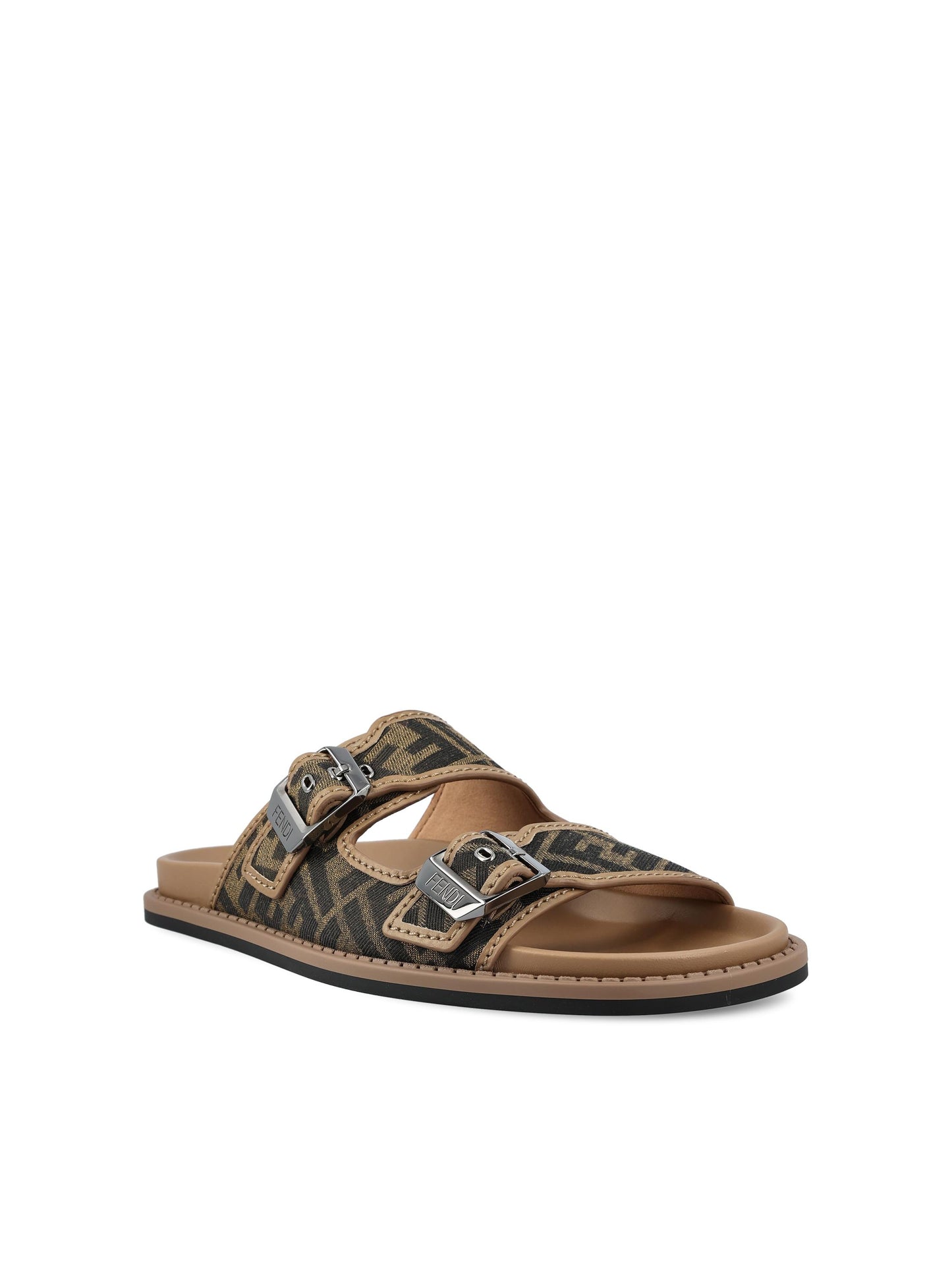 Sandalo realizzato in tessuto e pelle. 7X1604 AJZFF1ICN FENDI 