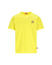 T-shirt con stampa di rana e logo A21651 0PLAT21I DIESEL 