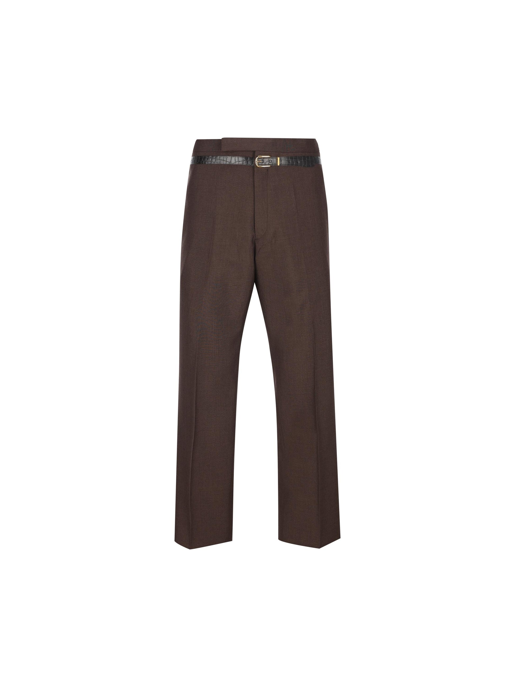 Pantaloni realizzati in mohair e seta. UP0336 162YF0192 PRADA 